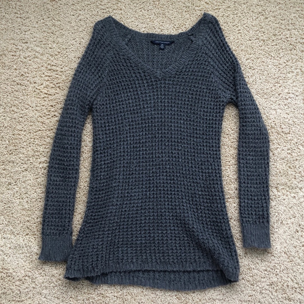 American Eagle Gray Sweater